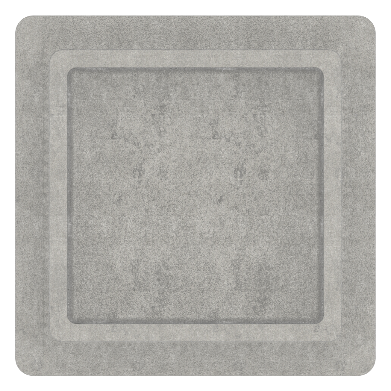 Stopfen mit Stift für Rohr 40 x 40 x 3,0mm, Höhe 80mm, mit M6 Innengewinde