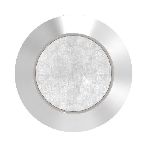 Querstabhalter mit Gelenk (zum Stoßen von vorne) 33,7mm Rohr, 14,2mm Bohrung, V2A