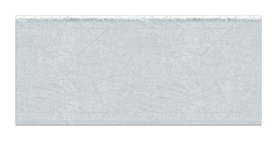 Ausgleichshülse von 8x8 auf 9x9mm, Länge 20mm, verzinkt