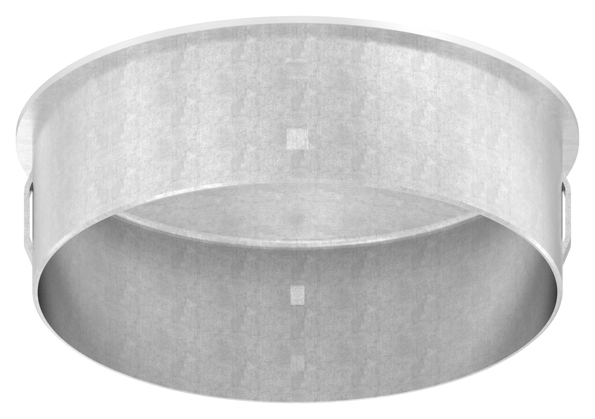 Rohrabschlussstopfen, für Rohr 101,6x2,0 - 2,5mm, V2A