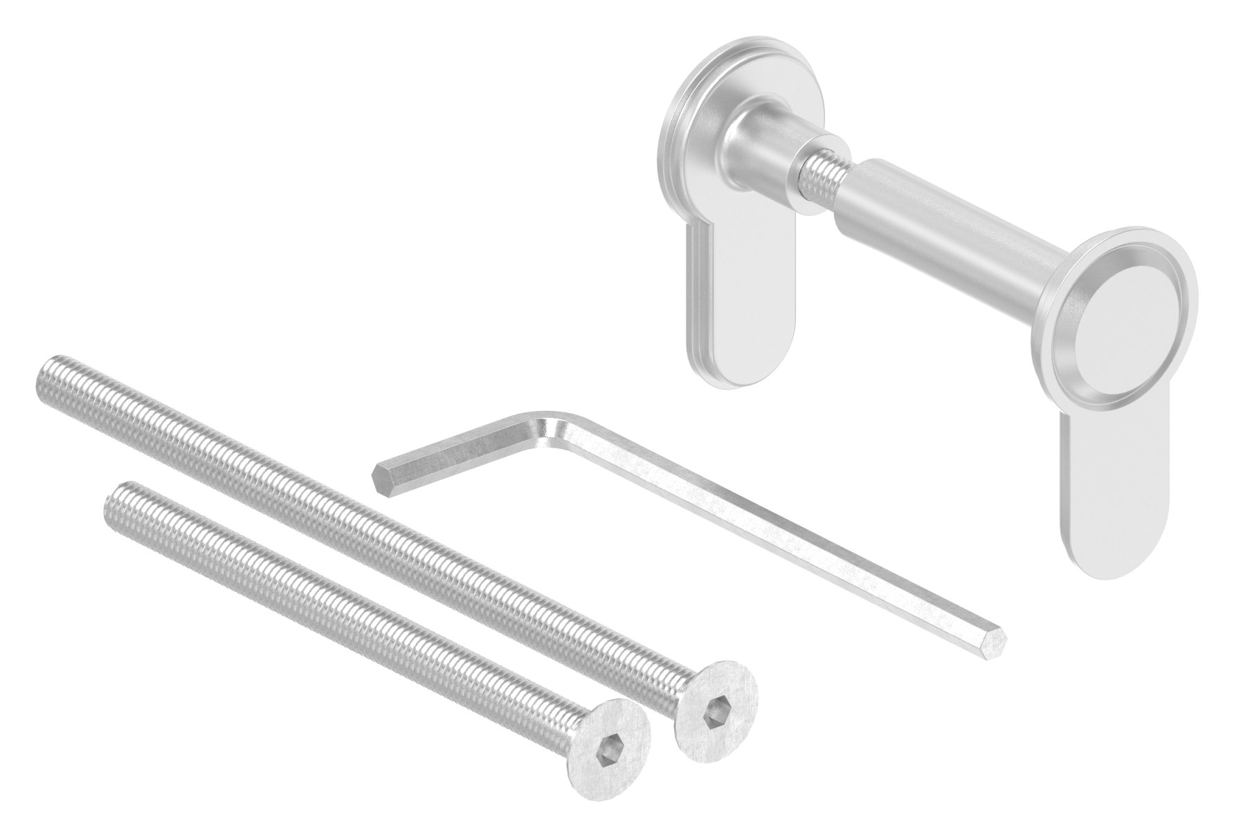 Blindzylinder variabel für Türstärken 45 - 125mm bzw. 33 - 45mm