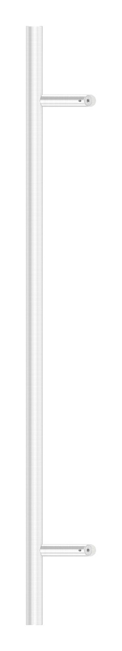 Stoßgriff inkl. Halter mit 45° Schräge 45° mit L: 1,2m, V2A Stoßgriff inkl. Halter mit 45° Schräge 45° mit L: 1,2m, V2A