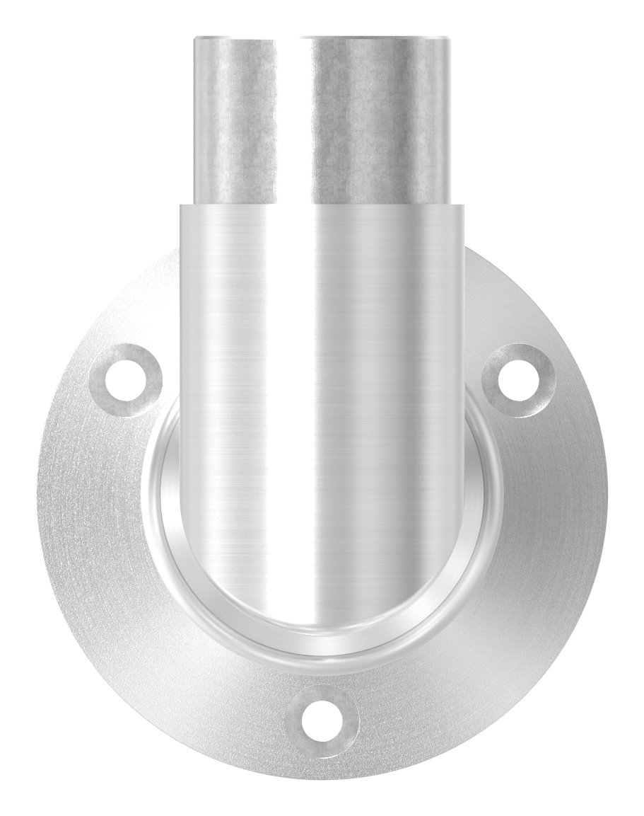 Wandhalter 90° für Rohr 42,4x2,0mm, V2A