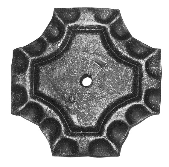 Bodenrosette 5mm, 65x65mm