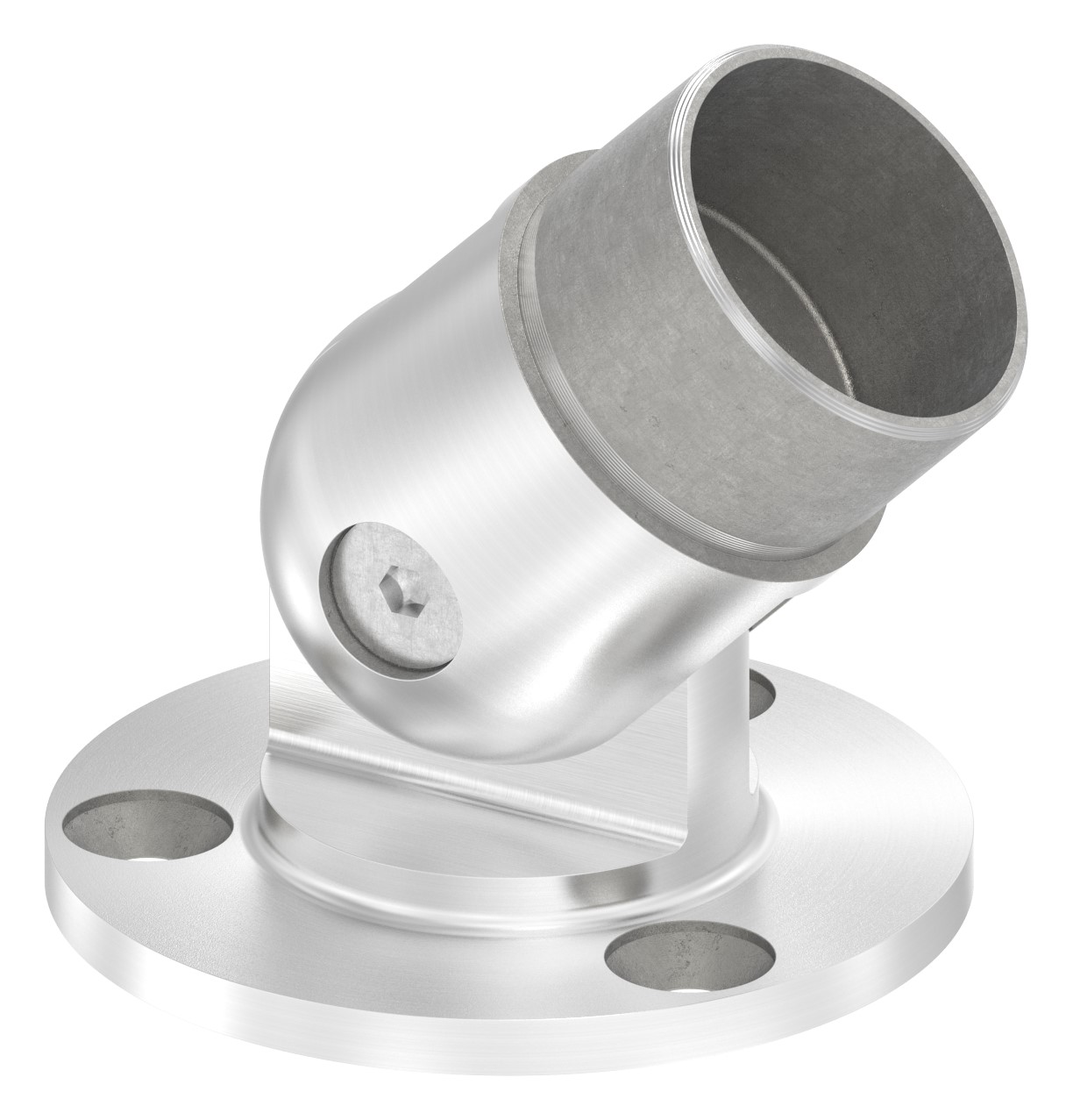 Wandhalter flexibel, für Rohr 48,3x2,0mm, V2A