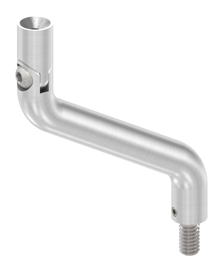 Bügel Ø 14mm, 2x 30° gebogen, V2A