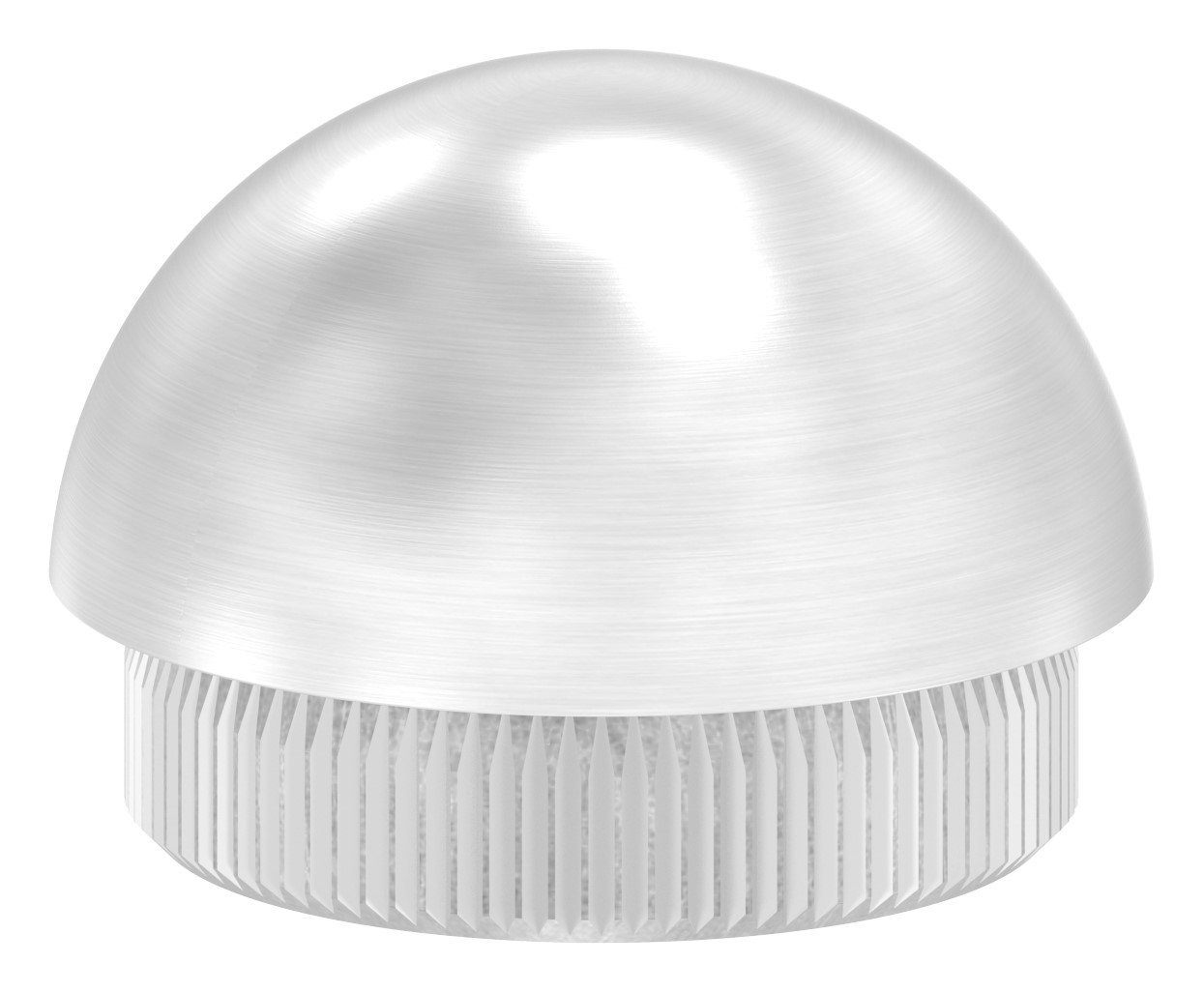 Rohrabschlussstopfen, für Rohr 33,7x2,5mm, V2A