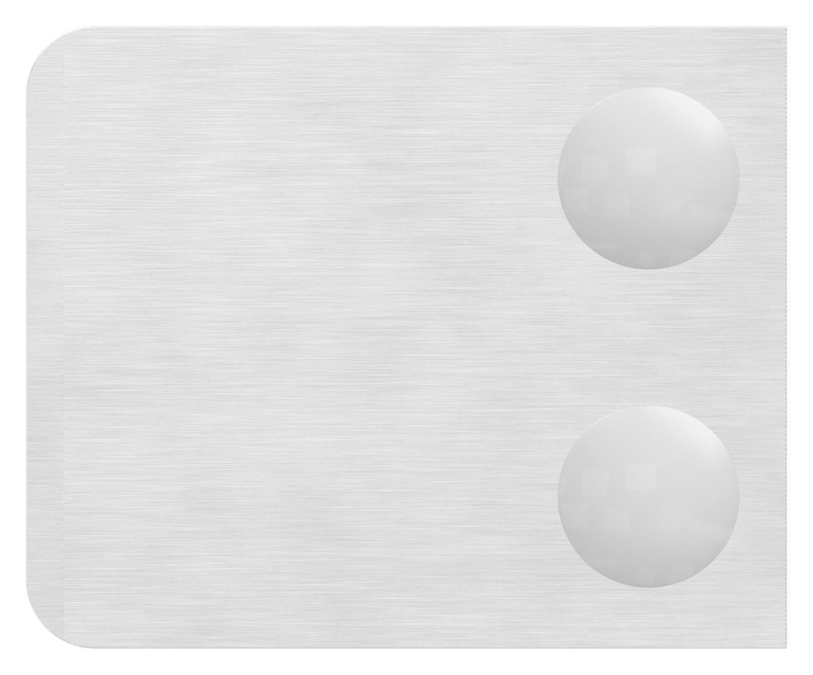 Glasklemme Mod. 36, Anschluss: gerade, in V2A