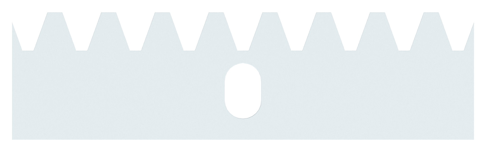 Zahnstange 30 x 12mm, Länge 1m, inkl. Befestigungsmaterial, verzinkt