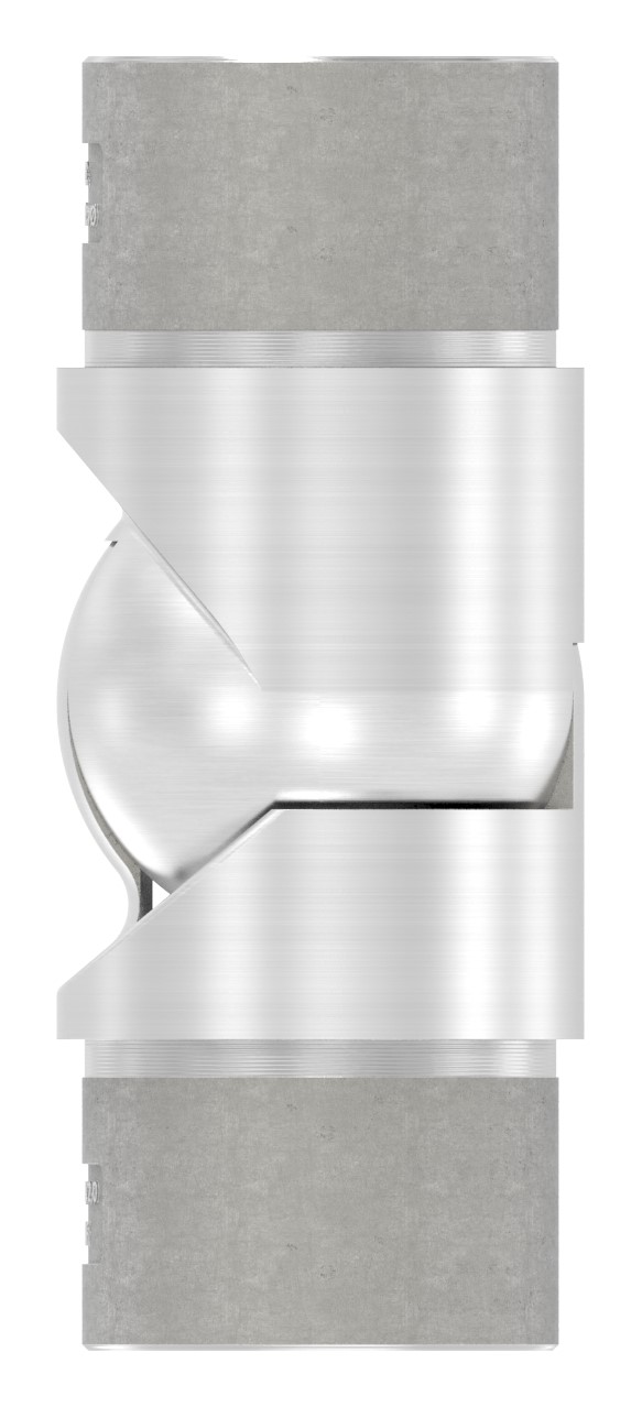 Gelenkstück hohl für Kabeldurchführung, für Rohr 42,4x2,0mm, V2A Gelenkstück hohl für Kabeldurchführung, für Rohr 42,4x2,0mm, V2A
