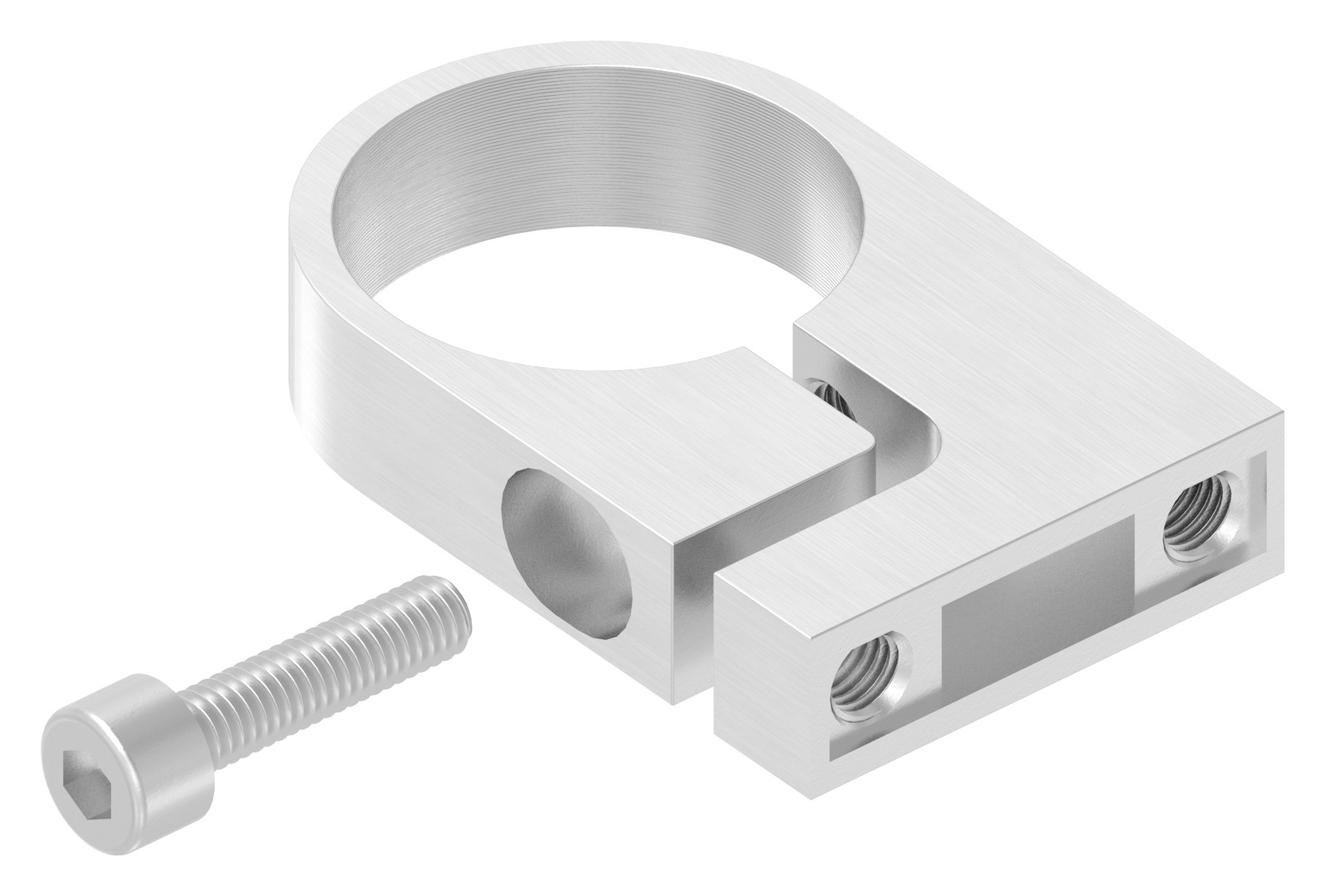 Spannring für Rohr 42,4mm, V2A