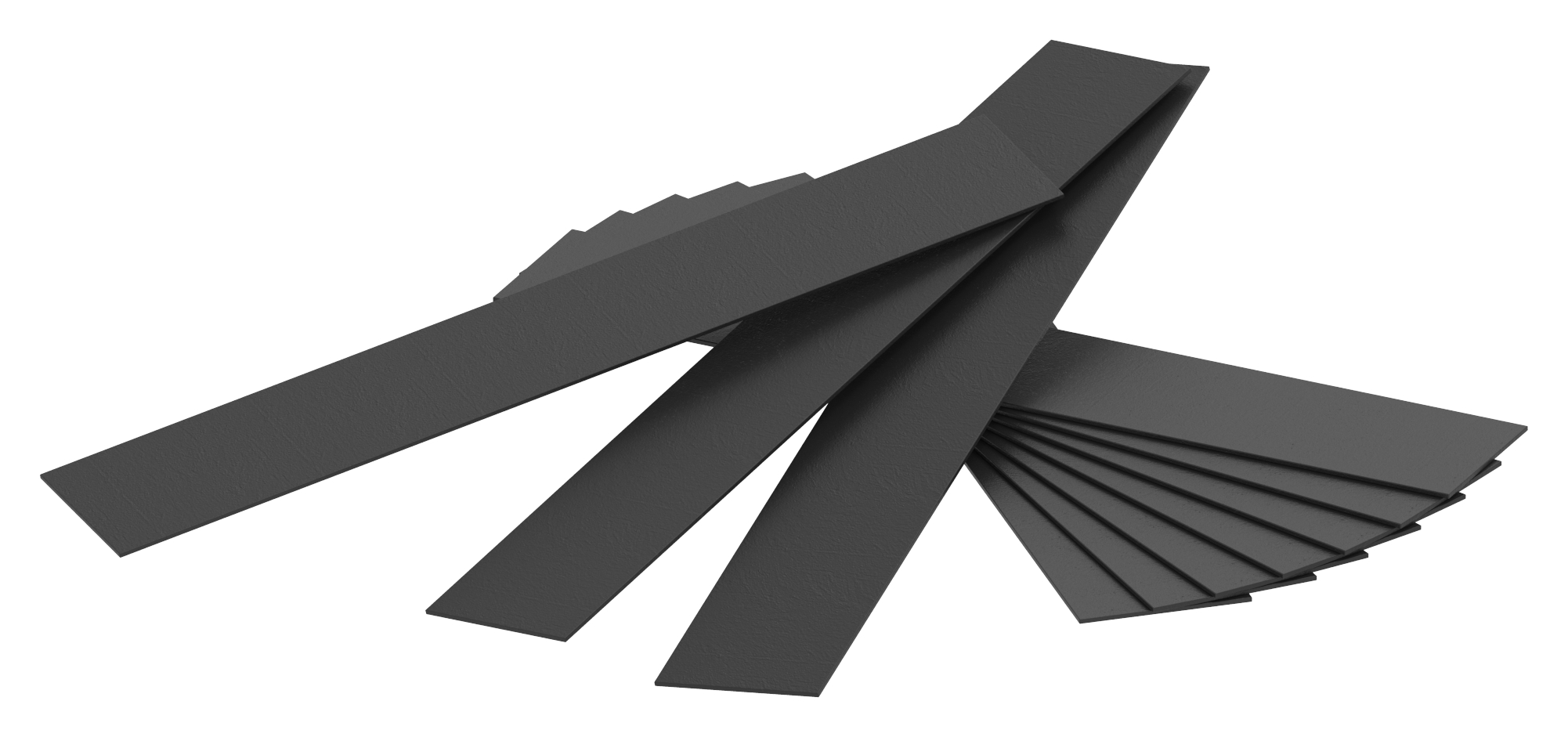 Unterleggummi 100x17x0,5mm für eleganza canopy, 10 Stück