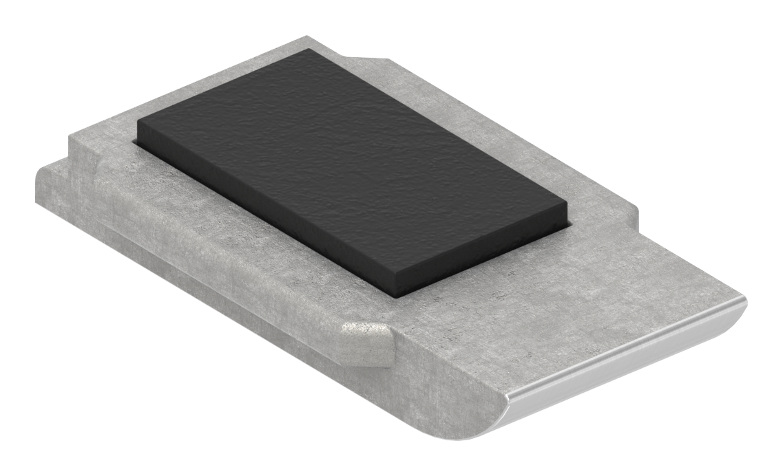 Sicherungsplatte für Mod. 45 für verstellbare Glasklemme , V4A Sicherungsplatte für Mod. 45 für verstellbare Glasklemme , V4A