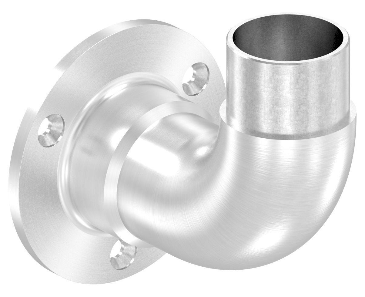 Wandhalter 90° für Rohr 42,4x2,0mm, V2A