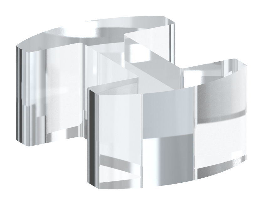 Glasausrichter für Ganzglasgeländer, für Glas 16,76 - 17,52mm Glasausrichter für Ganzglasgeländer, für Glas 16,76 - 17,52mm