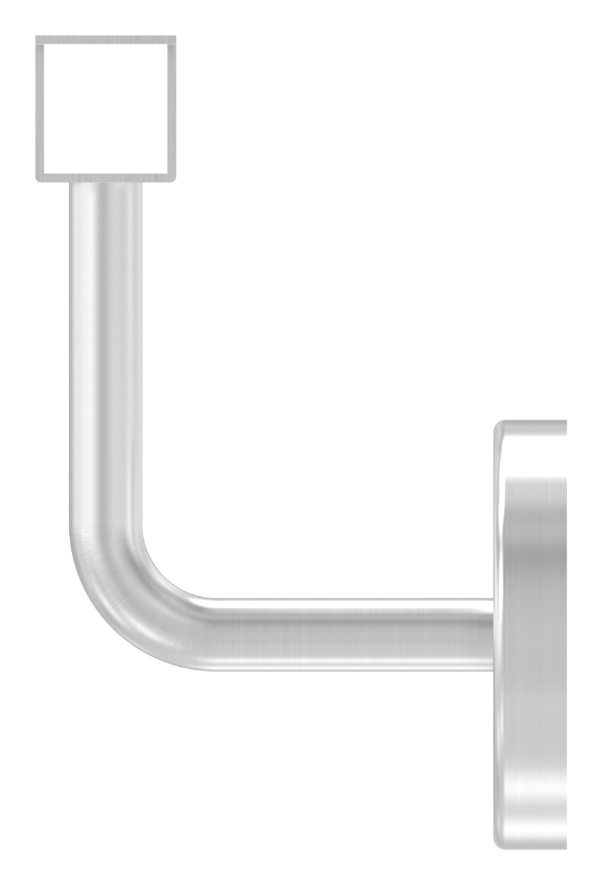 Handlaufhalter für LED Handlauf  (Ronde und Bügel verschweißt), V2A