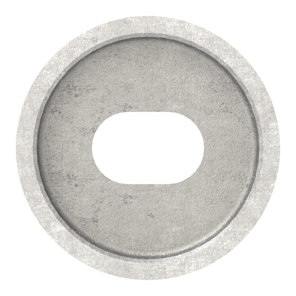 Adapterstück, Anschluss 48,3mm, V2A Adapterstück, Anschluss 48,3mm, V2A