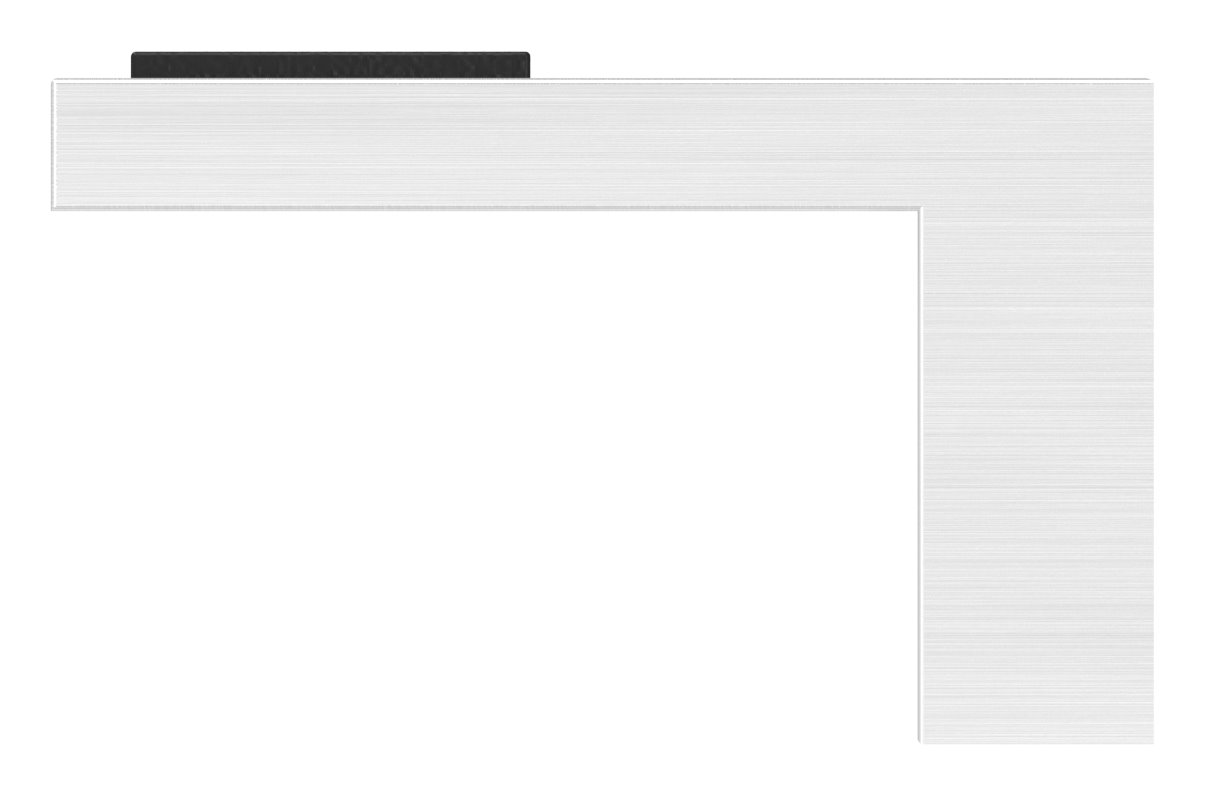 Halteboden mit Anschluss 60,3mm, V2A