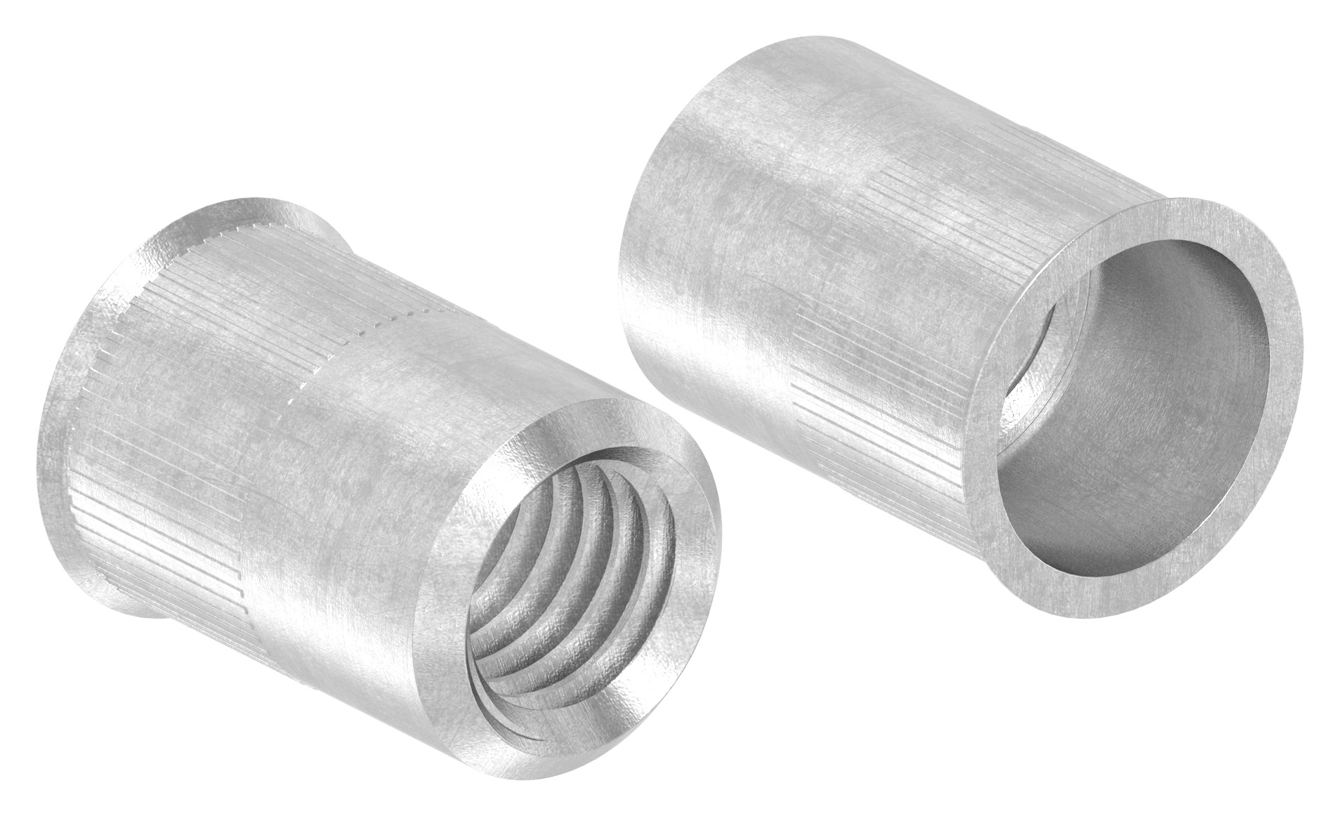 Blind-Einnietmutter, V2A M8/Loch 11mm, VPE mit 250 Stück, V2A Blind-Einnietmutter, V2A M8/Loch 11mm, VPE mit 250 Stück, V2A