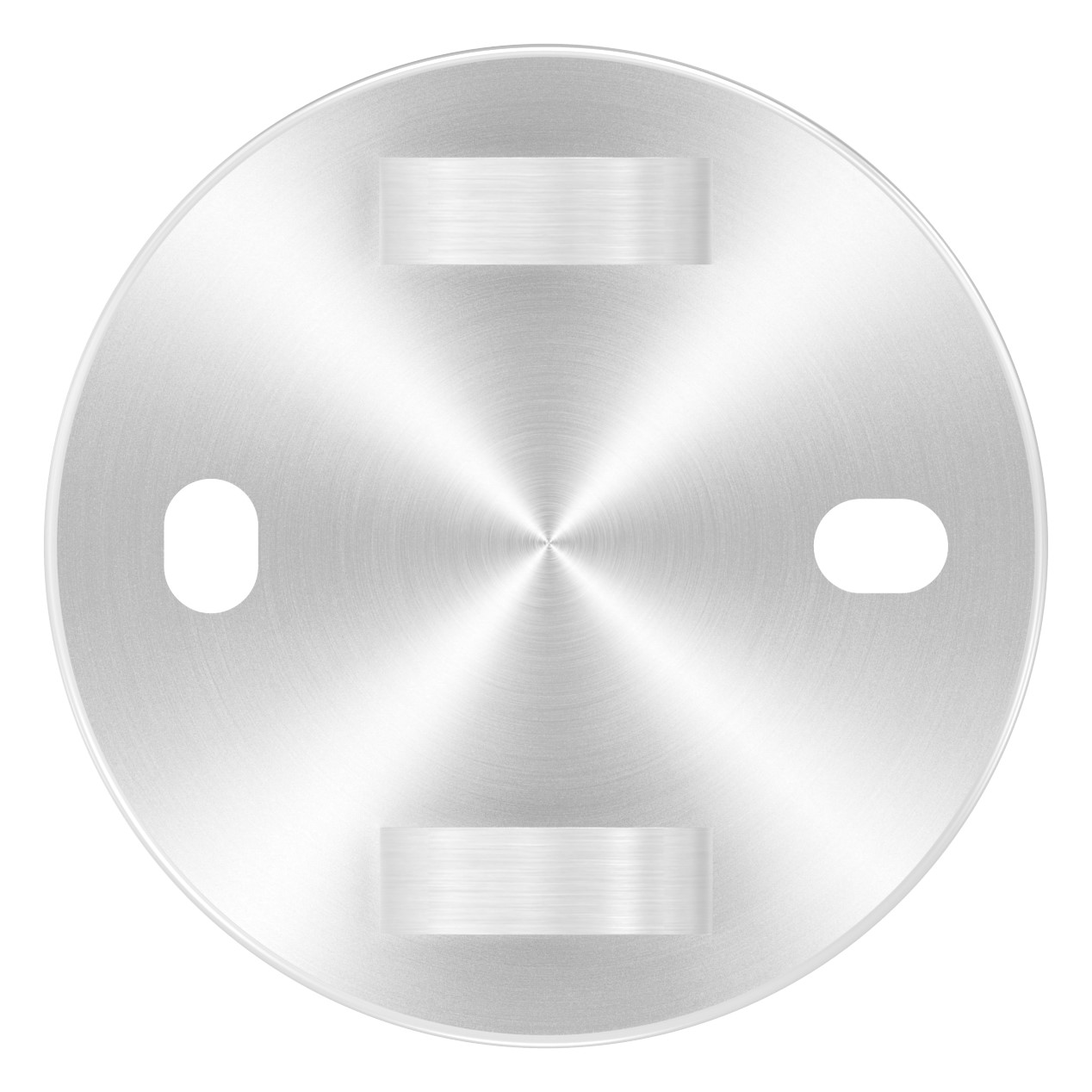 Wandbefestigung für Geländerpfosten 42,4mm, V2A