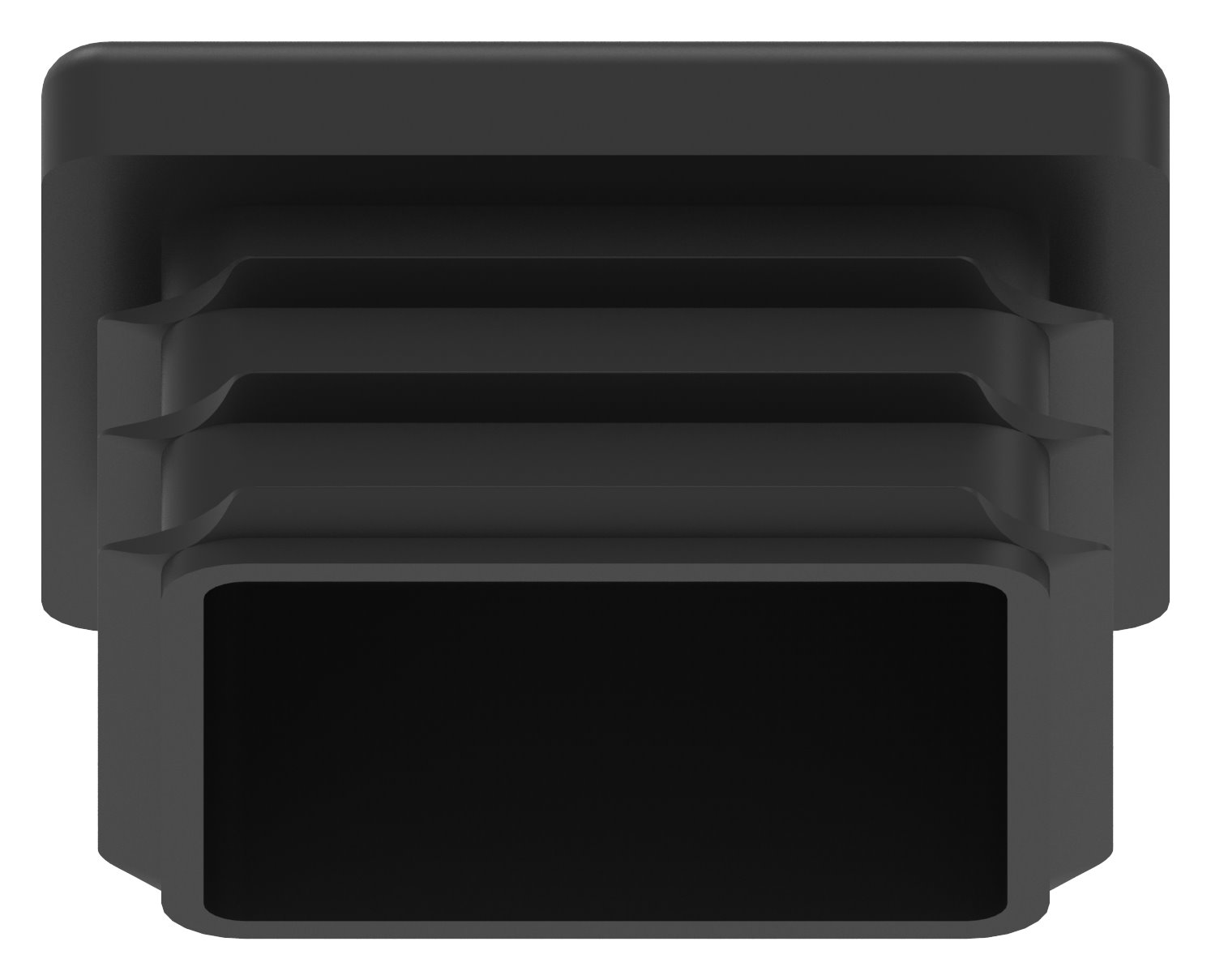 Kunststoffkappe für Quadratrohr 40x40mm