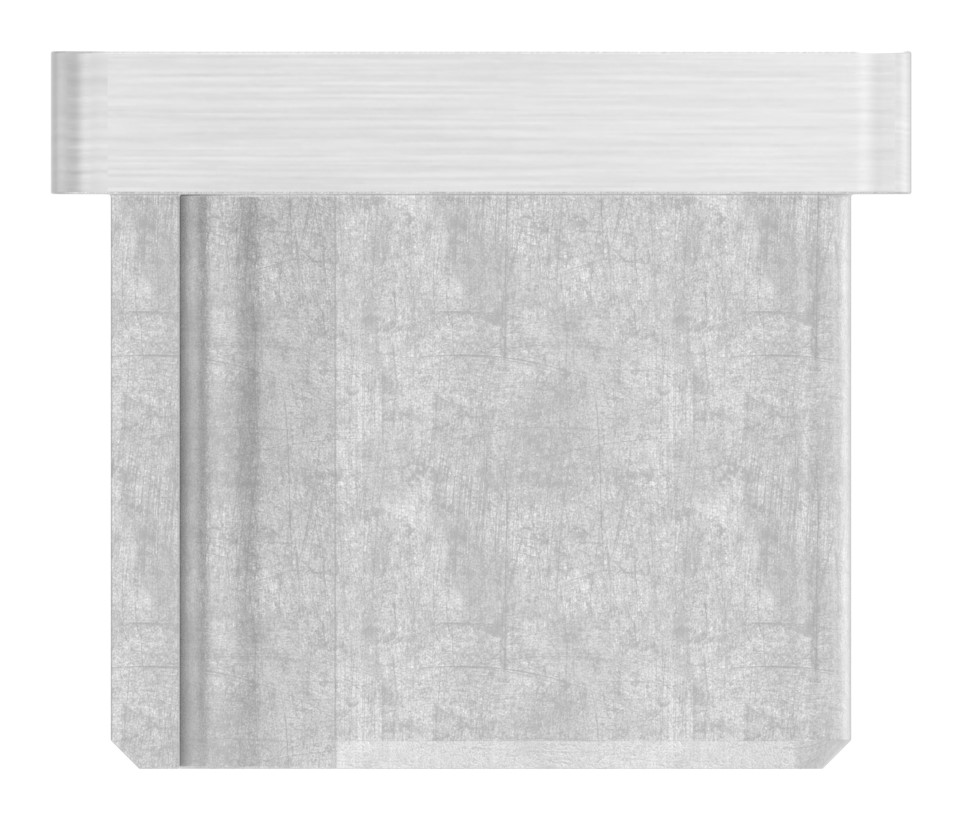 Einsteckkappe, für Rohr 50x30x2,0mm, V4A