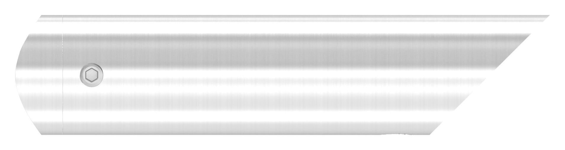 Rohrabstandshalter schräg, für Rohranschluss 33,7mm, V2A Rohrabstandshalter schräg, für Rohranschluss 33,7mm, V2A