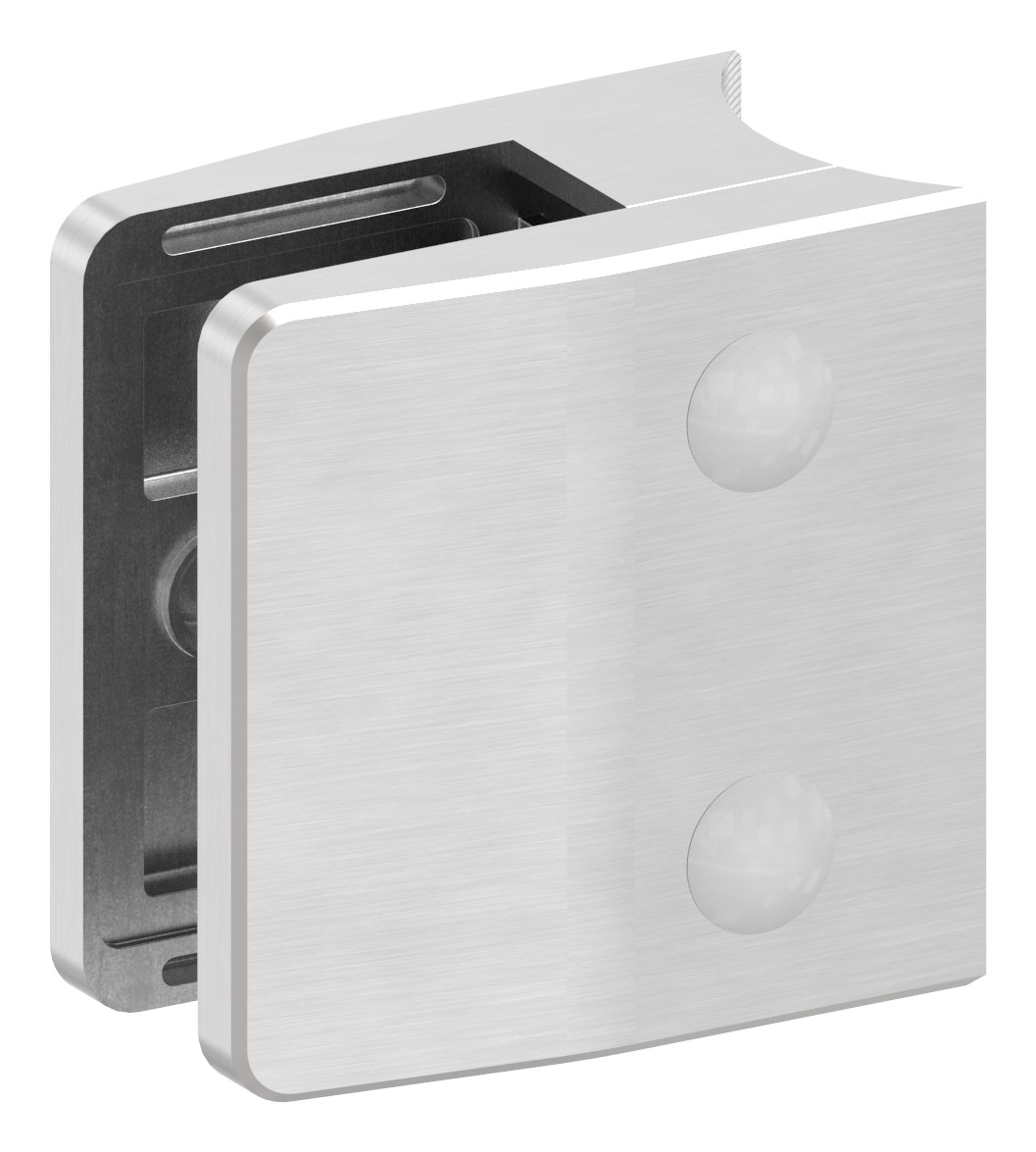 Glasklemme Mod. 35, Anschluss: 48,3mm, V2A Glasklemme Mod. 35, Anschluss: 48,3mm, V2A