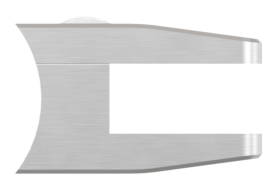 Glasklemme Mod. 35, Anschluss: 60,3mm, V4A Glasklemme Mod. 35, Anschluss: 60,3mm, V4A