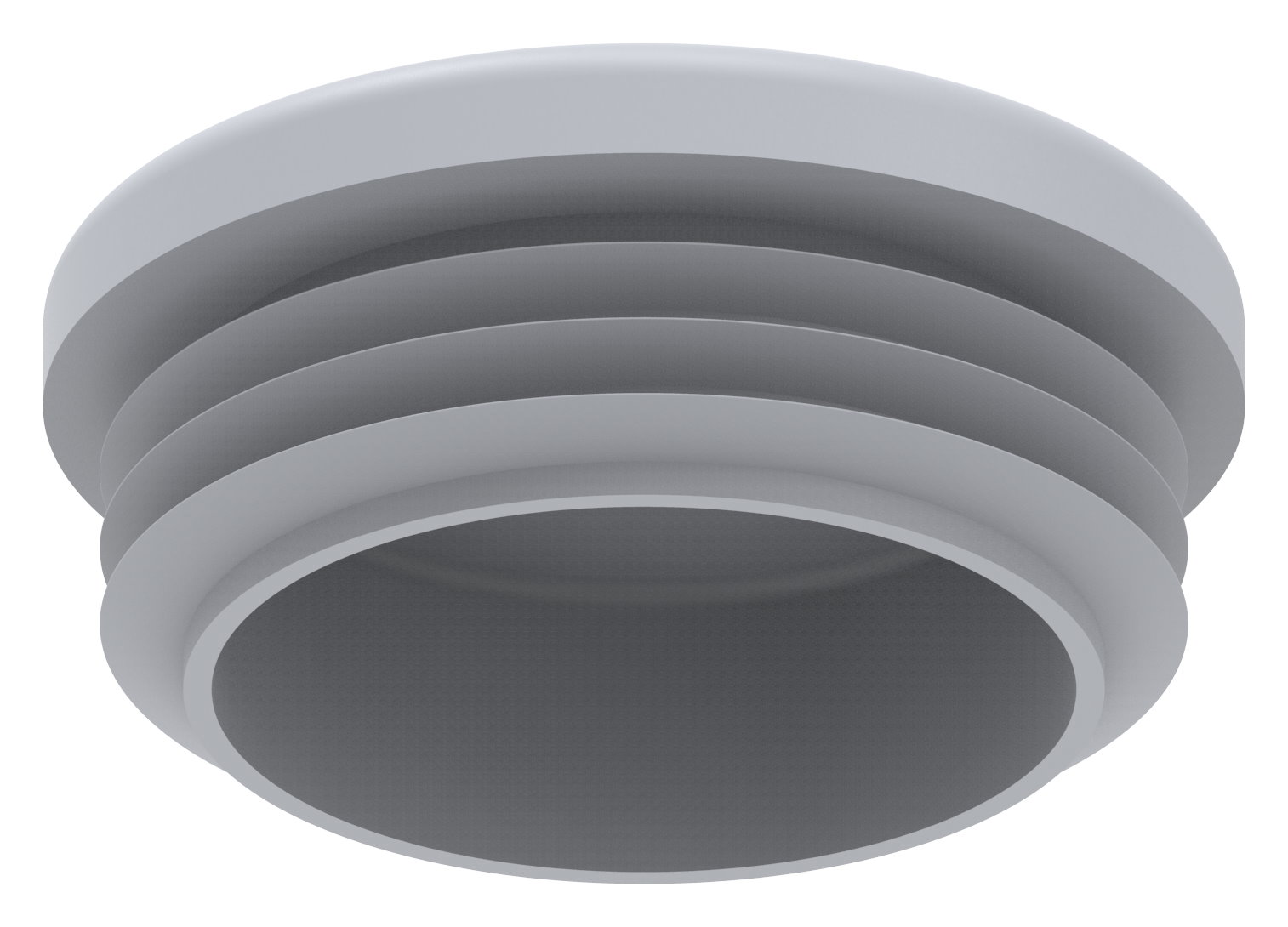 Kunststoffkappe für Rundrohr 42,4mm