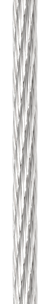 Edelstahlseil 7x7, Ø 2mm, V4A