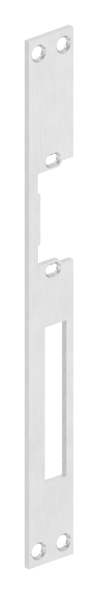 Schließblech für Gegenkasten 59115-240-L/-R, V2A Schließblech für Gegenkasten 59115-240-L/-R, V2A