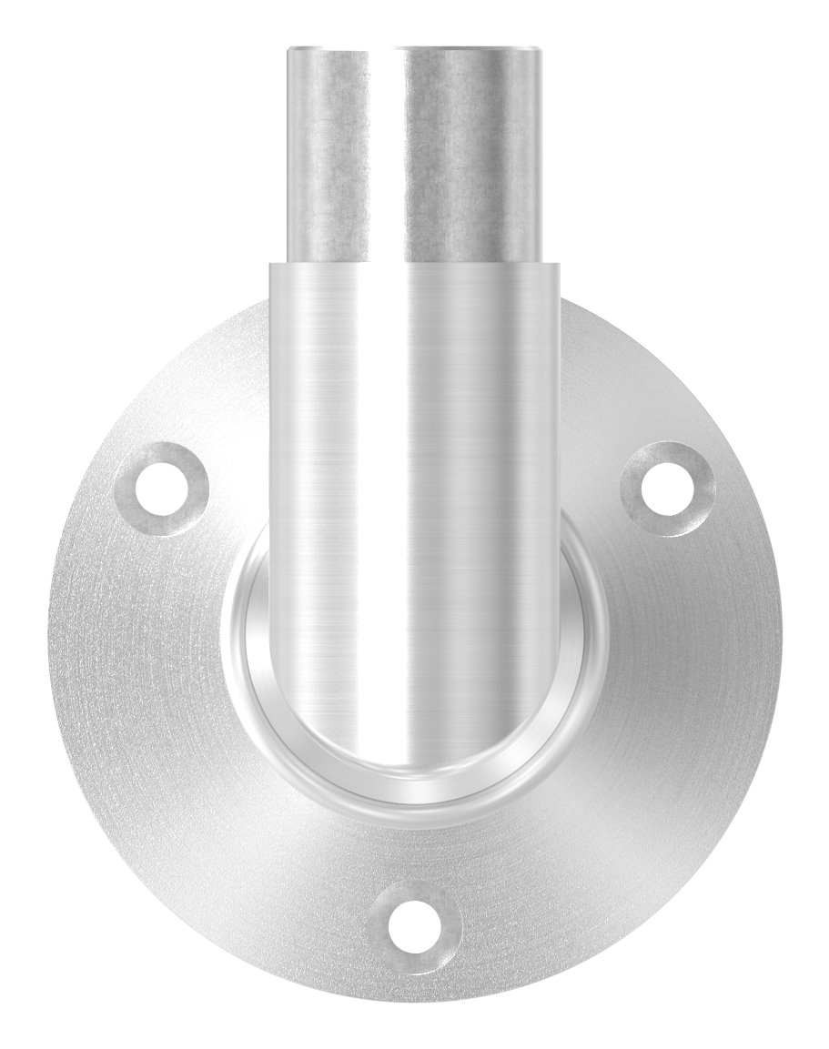 Wandhalter 90° für Rohr 33,7x2,0mm, V2A