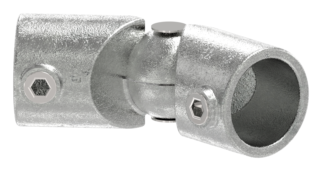 Gelenk, verstellbar, für Rohr Ø 42,4mm