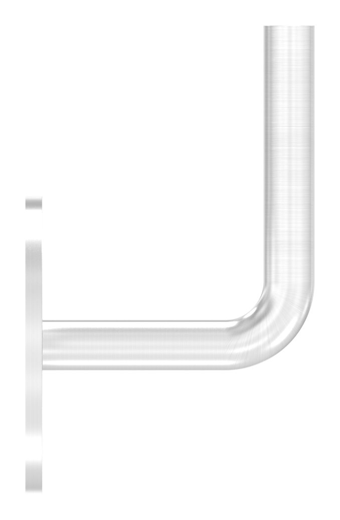 Handlaufhalter zum Anschweißen (Ronde und Bügel verschweißt), V2A