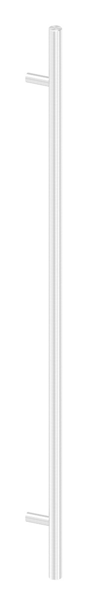 Stoßgriff inkl. Halter gerade mit L: 1500mm, V2A Stoßgriff inkl. Halter gerade mit L: 1500mm, V2A