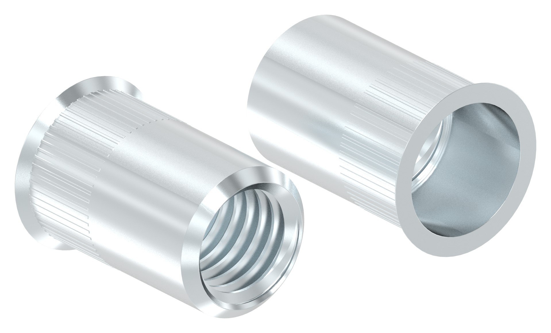 Blind-Einnietmutter, Stahl, M10/Loch 12mm, verzinkt Blind-Einnietmutter, Stahl, M10/Loch 12mm, verzinkt
