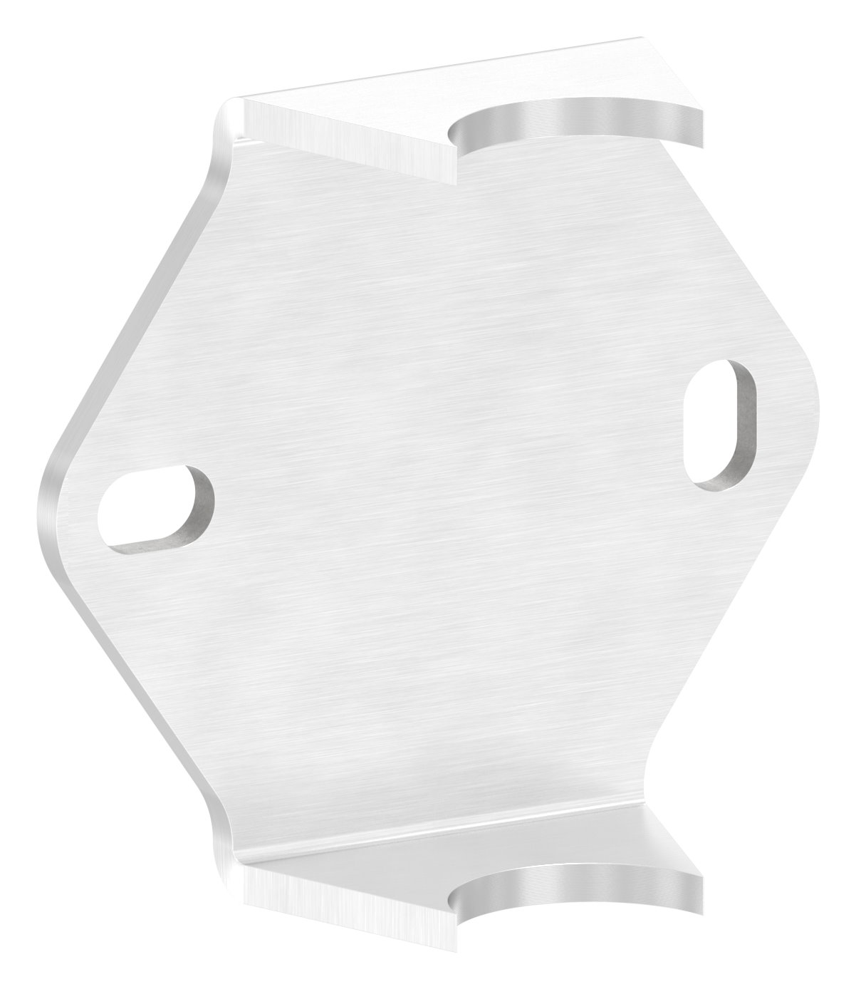 Wandbefestigung für Rohr 42,4mm, V2A