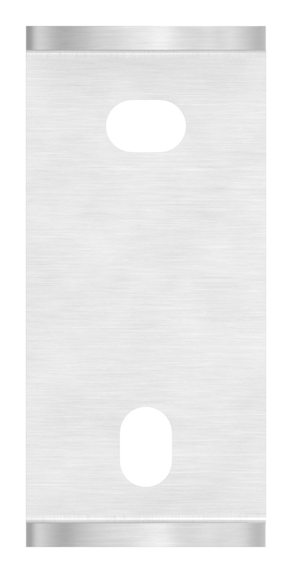 Wandbefestigung für Geländerpfosten 42,4mm, V2A