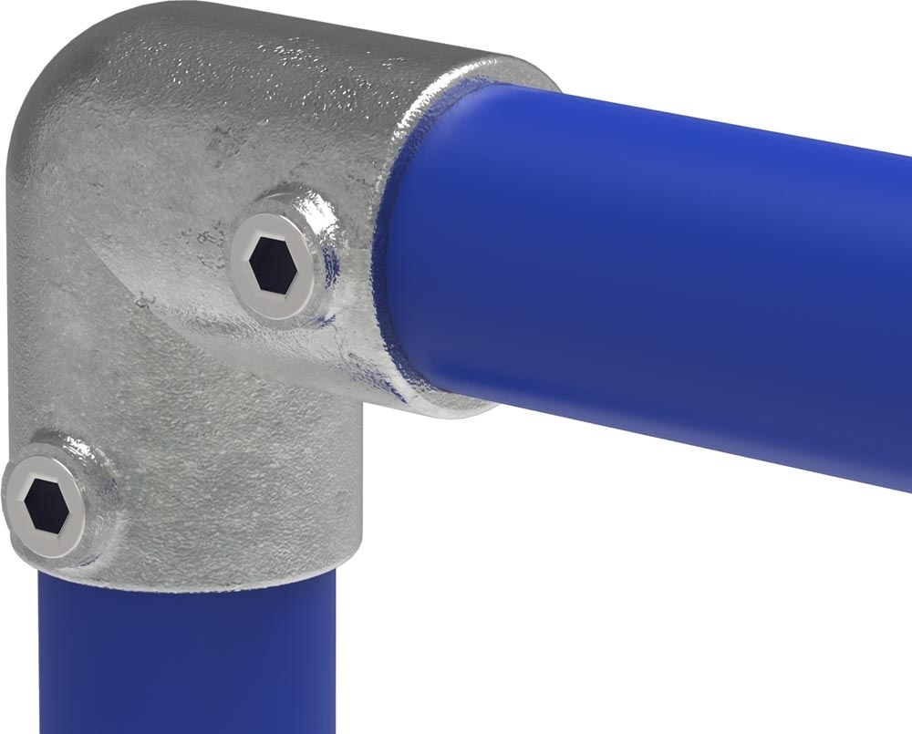 Rohrbogen 90°, für Rohr Ø 33,7mm