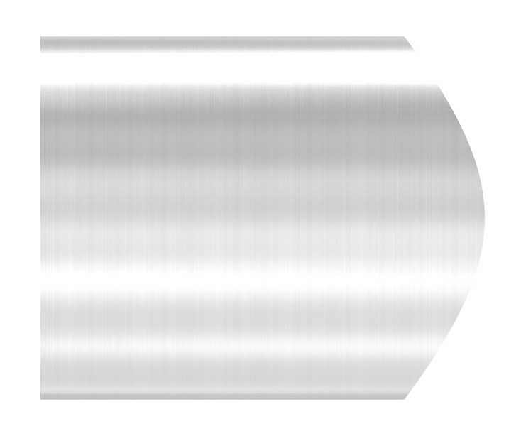 Wandhalter für Rohr 33,7mm, L: 25mm, V2A
