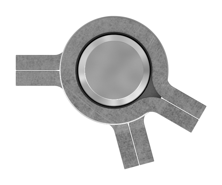 Anschweißband 3-teilig schwer