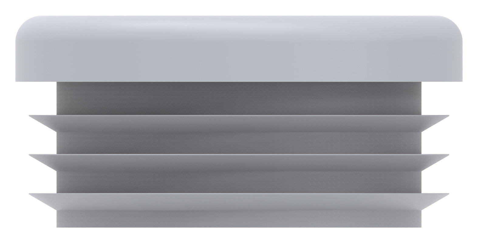 Kunststoffkappe für Rundrohr 33,7mm