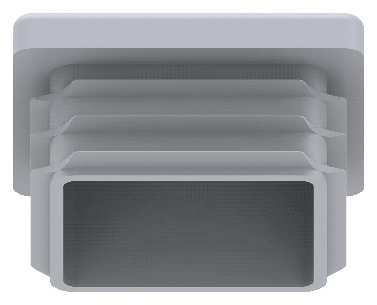 Kunststoffkappe für Quadratrohr 40x40mm