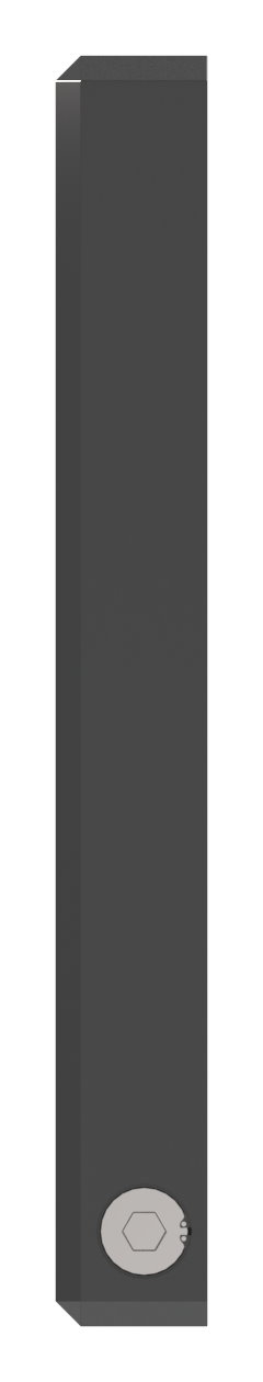 Montageplatte eckig 65x100mm