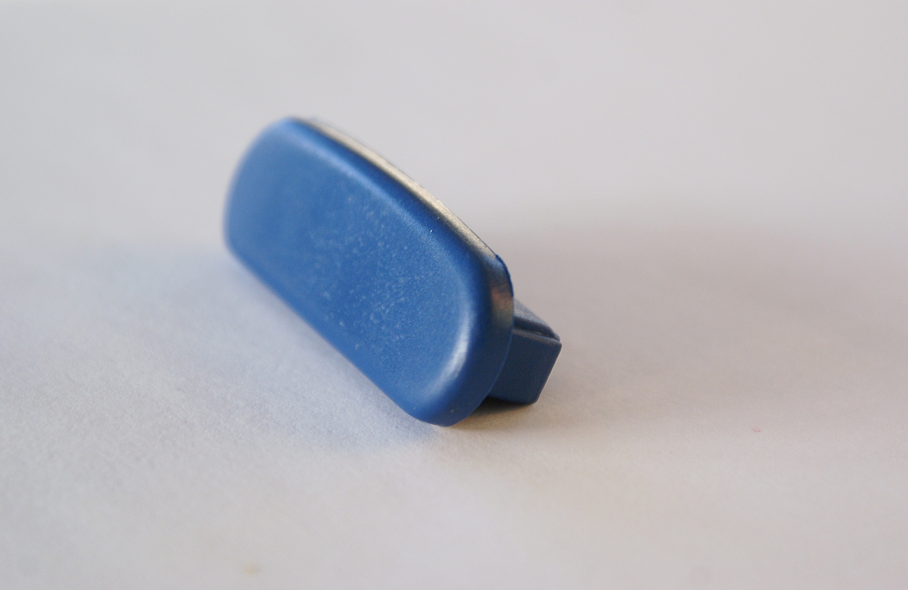 Endkappe für Kunststoffhandlauf für 40x8mm, enzianblau