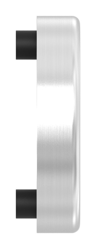 Schlüsselrosette-Paar, für Buntbart, V2A