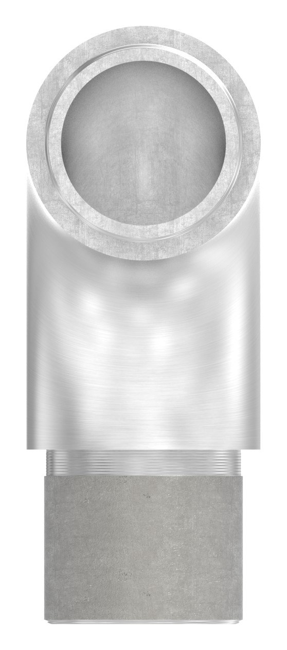 Rohrbogen 90°, für Rohr 26,9x2,0mm, V4A
