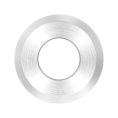 Zierhülse mit Durchgangsbohrung 12,5mm, V2A