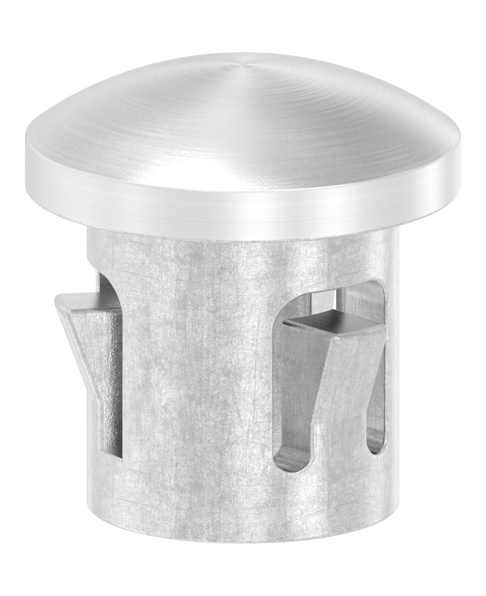 Rohrabschlussstopfen, für Rohr 12x1,0mm, V4A